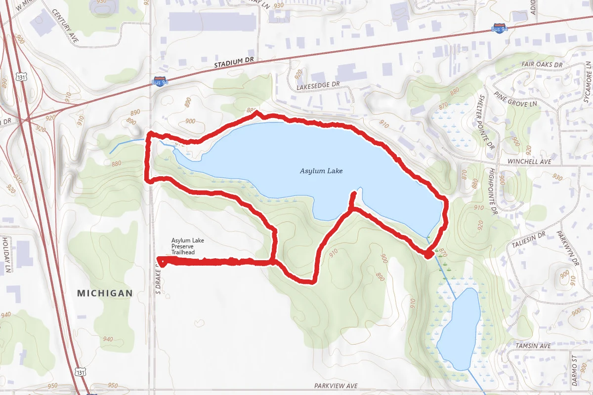 Asylum Lake Trail
