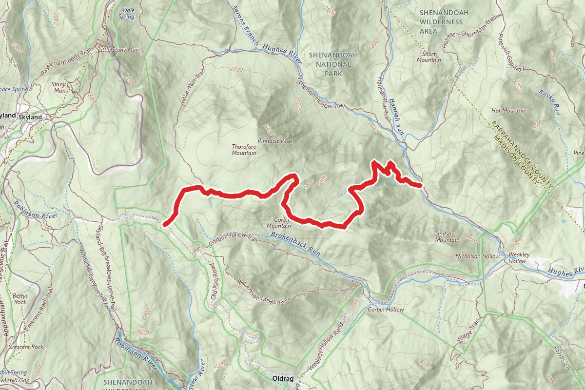 Corbin Mtn Trail