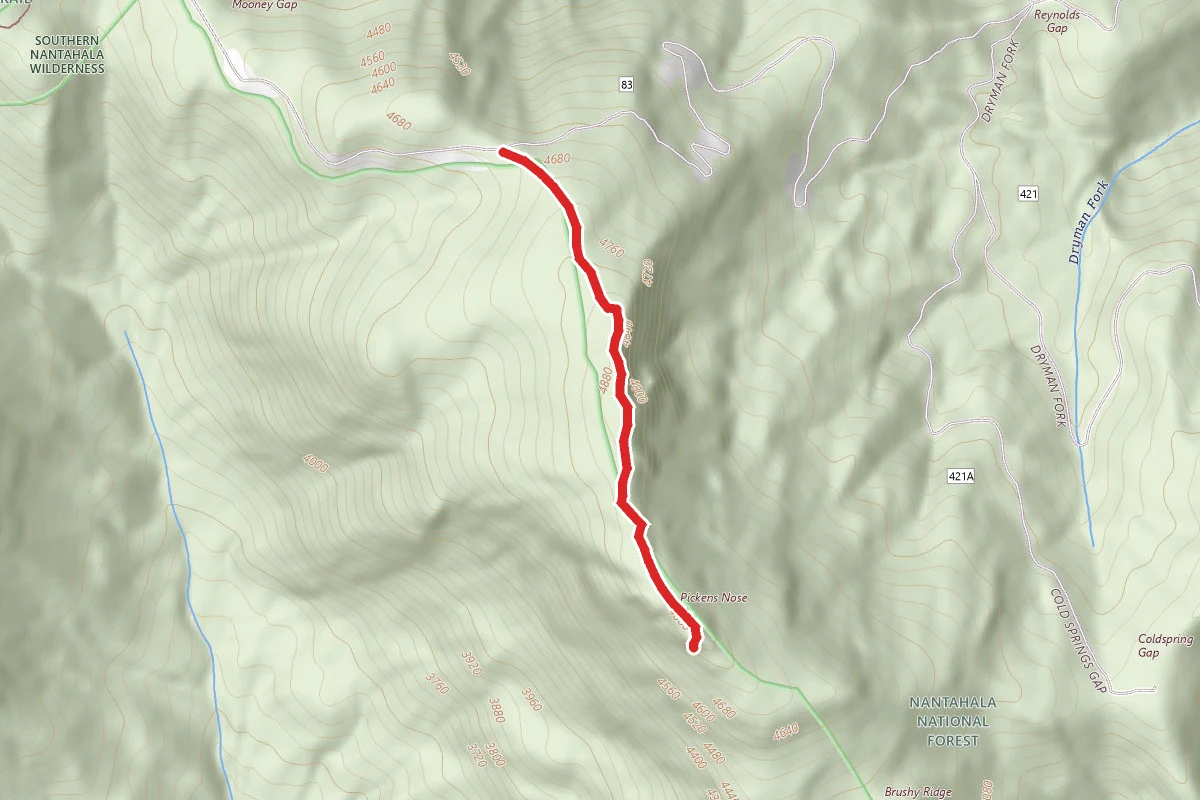 Picken's Nose Trail