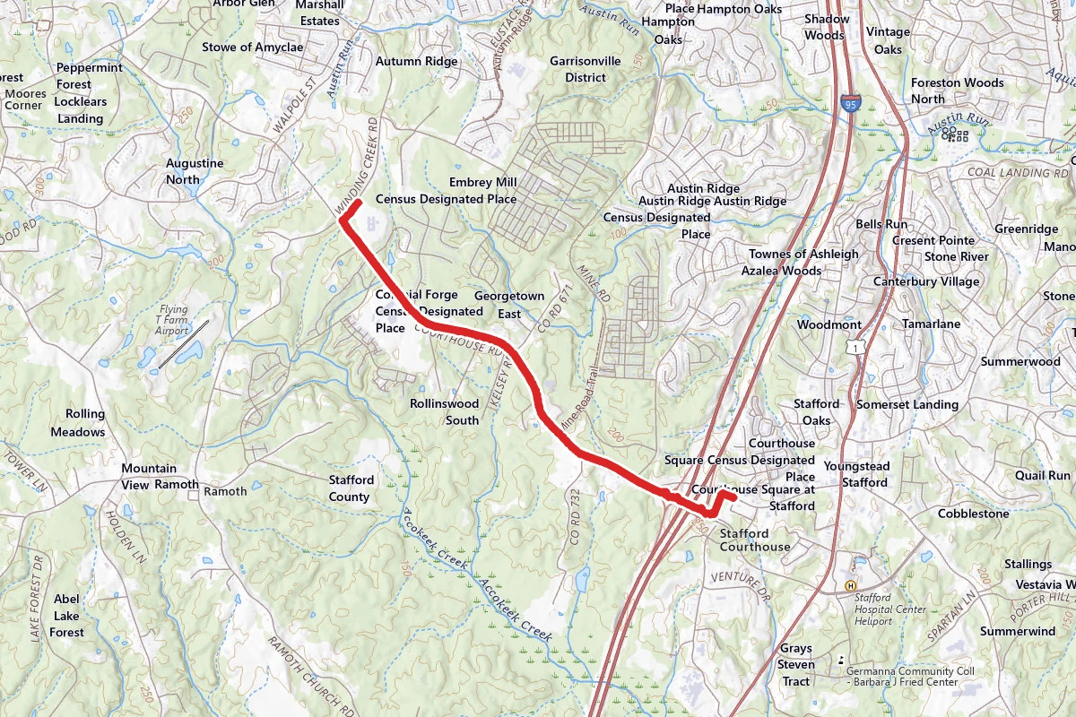 Courthouse Road Shared-Use Path