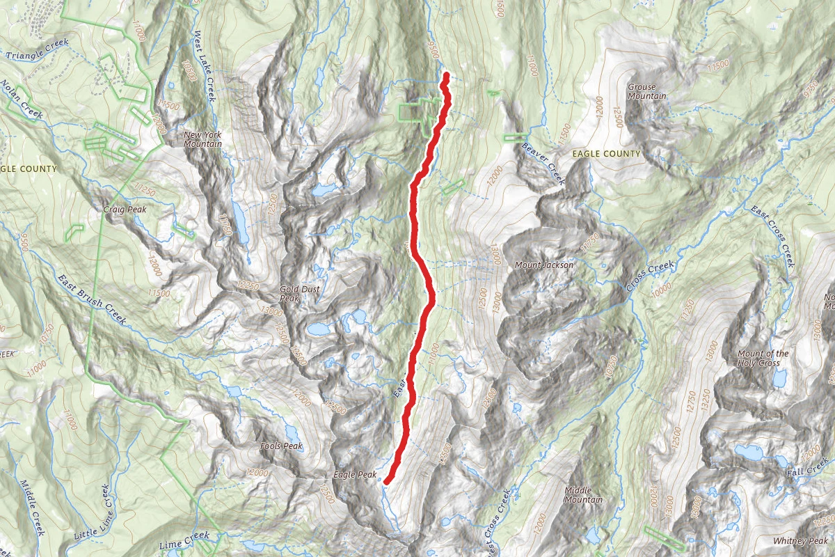 East Lake Creek Trail