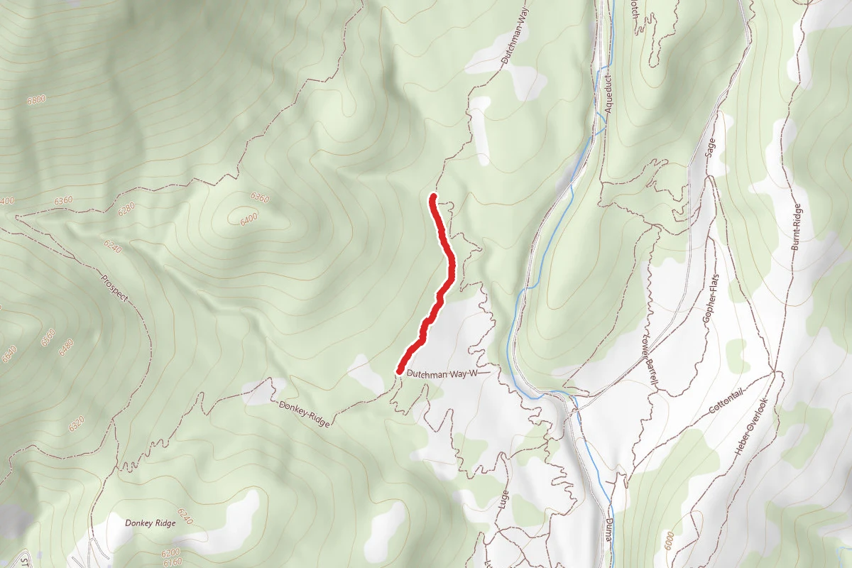 Dutchman Way route map