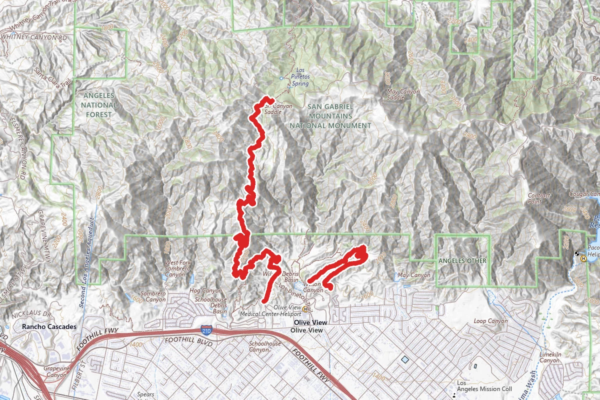 Wilson Canyon Trail