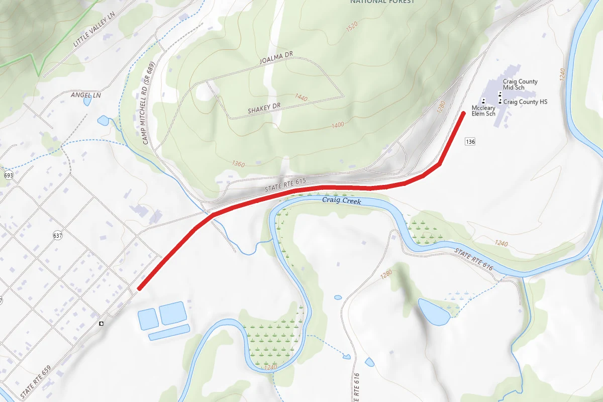 Craig County Greenway Trail