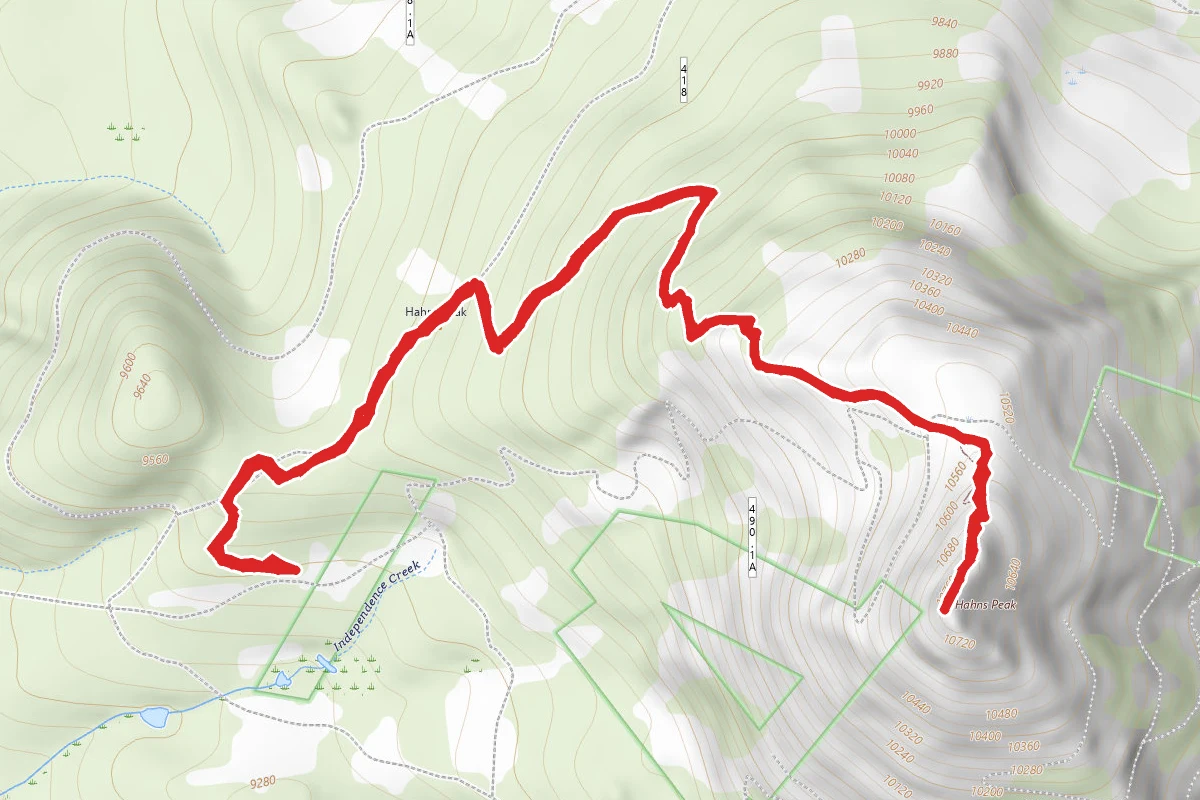 Hahns Peak Trail