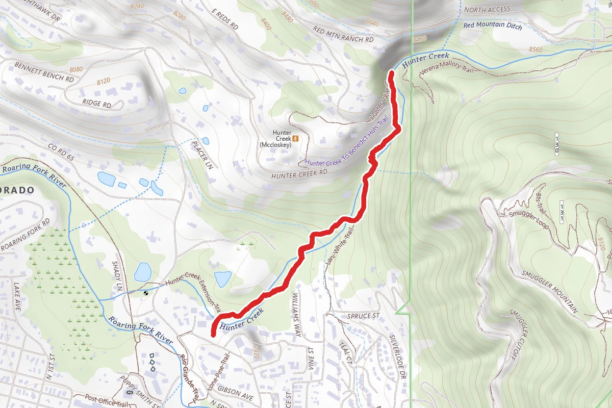 Lower Hunter Creek Trail
