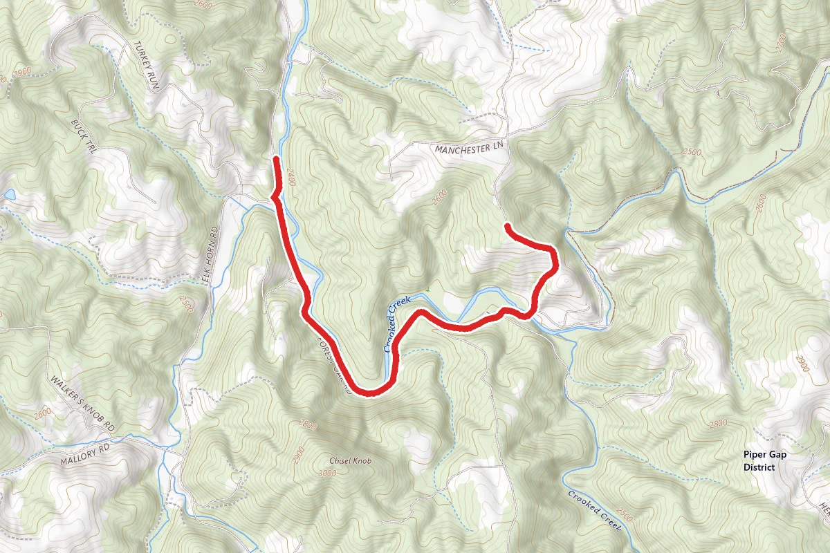 Crooked Creek Wma Trail