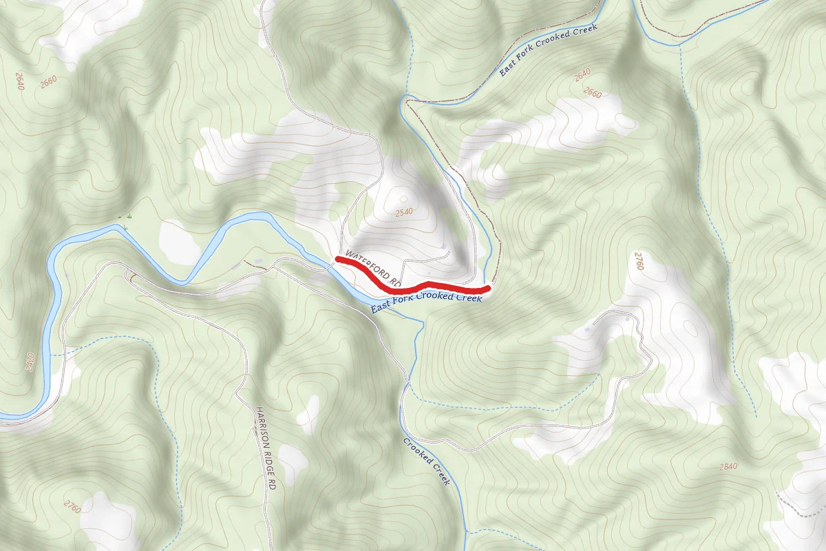 Crooked Creek Wma Trail
