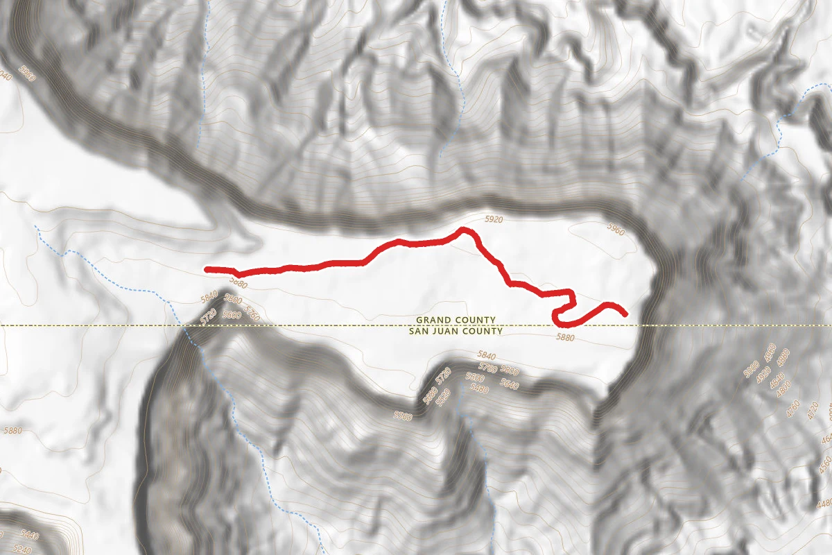 Cable Line route map