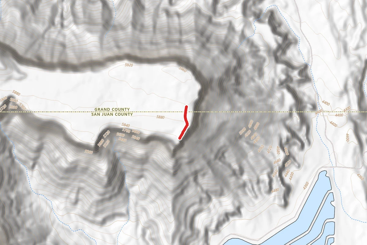 Cable Line route map