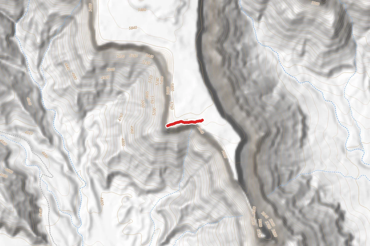 Dark Horse route map
