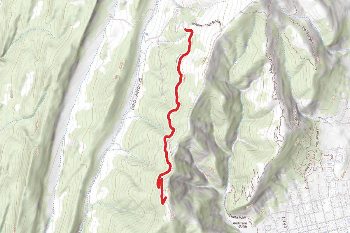 Lion Canyon Trail
