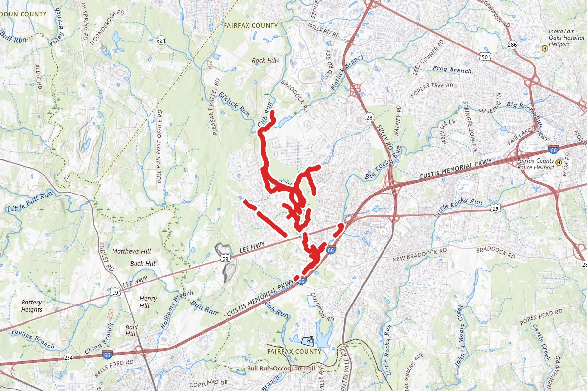 Cub Run Trail System