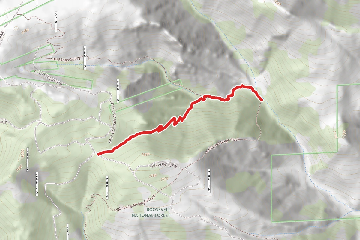 Spruce Gulch Single Track Trail