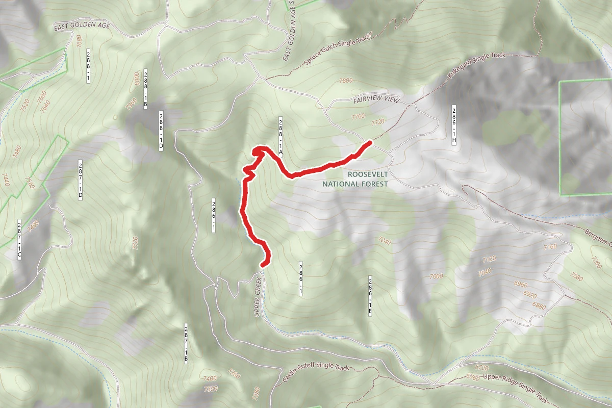 Wall of Death Single Track Trail