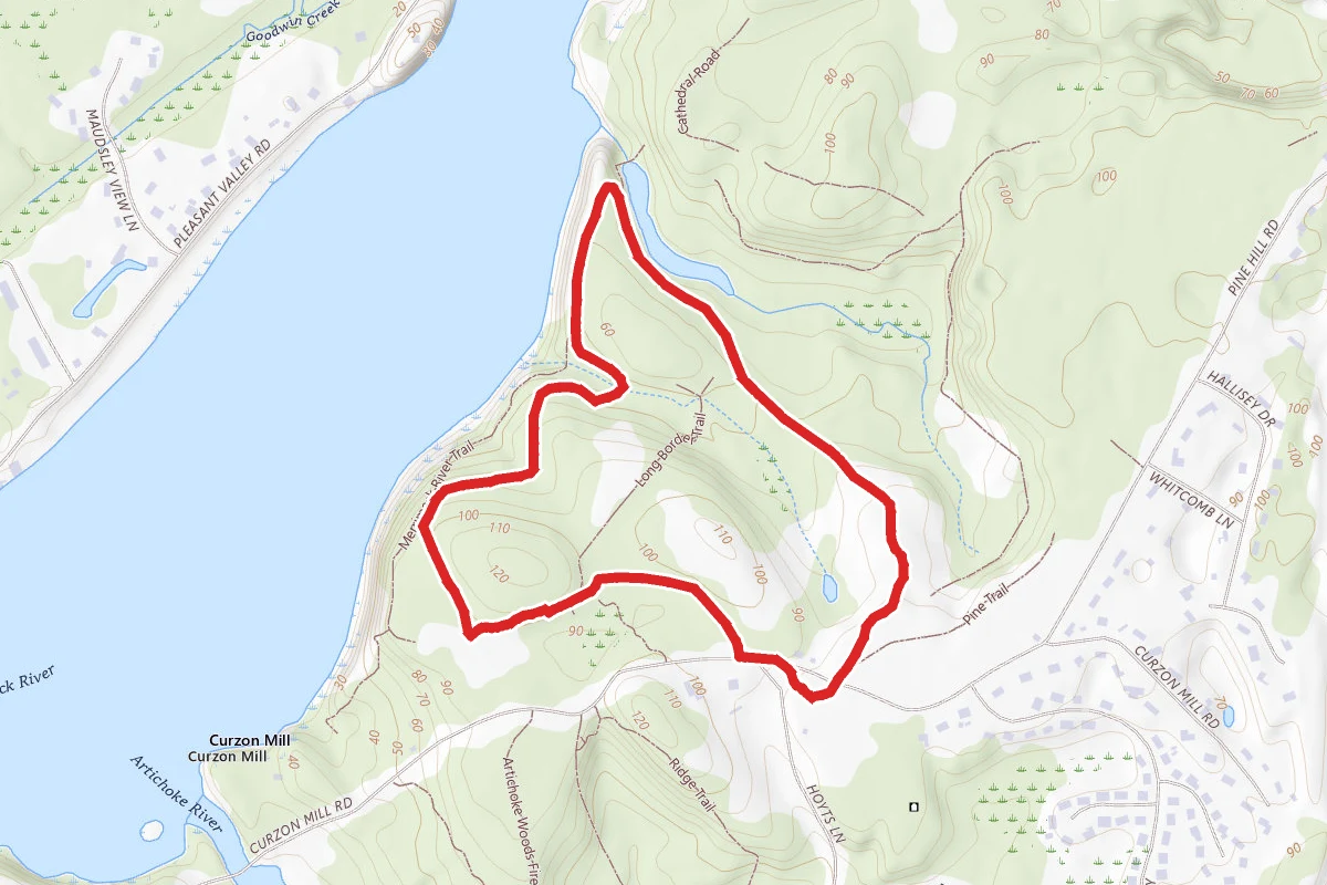 Hedge Drive and Mile Circle Loop