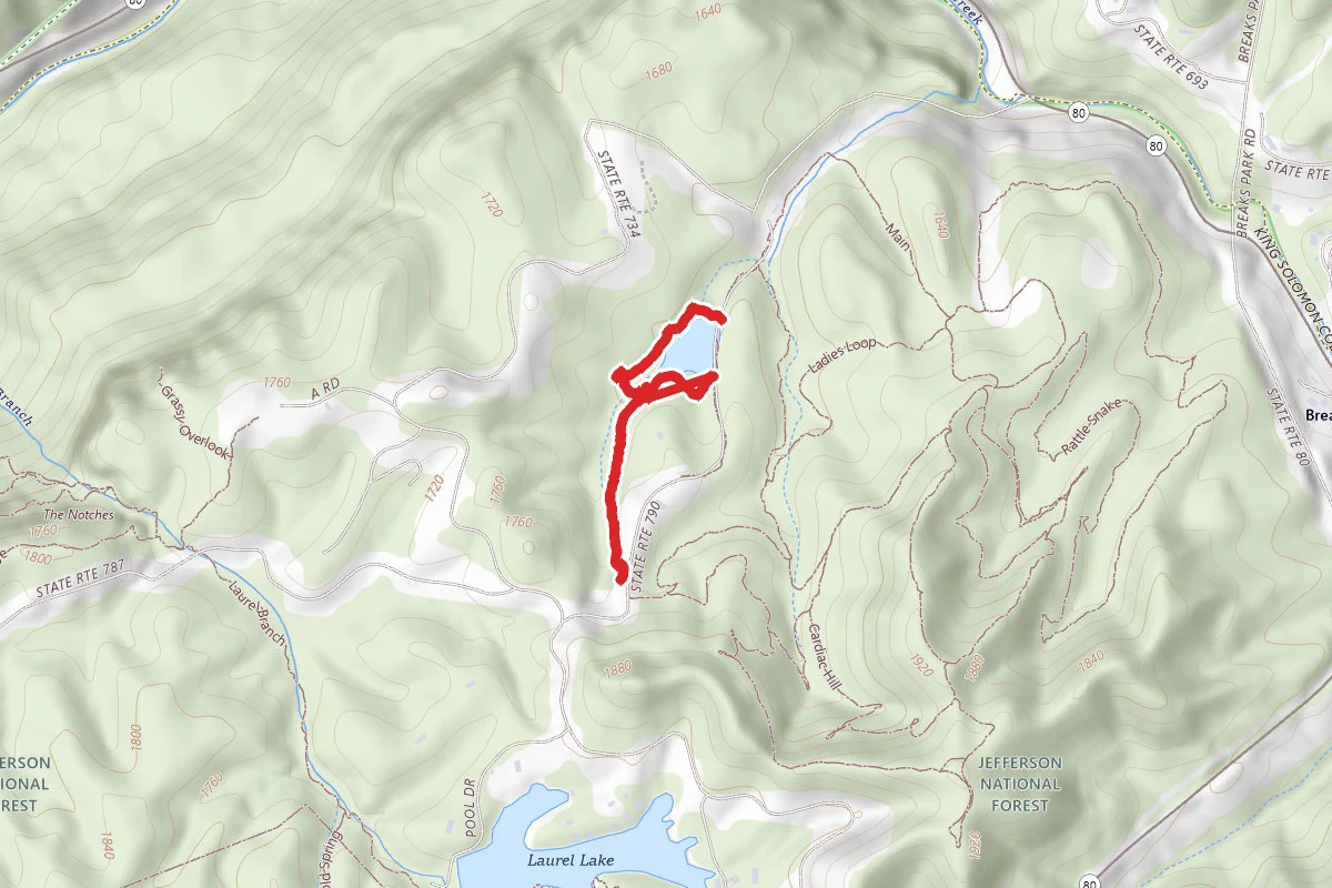 Deer Beaver Pond Trail - Unpaved
