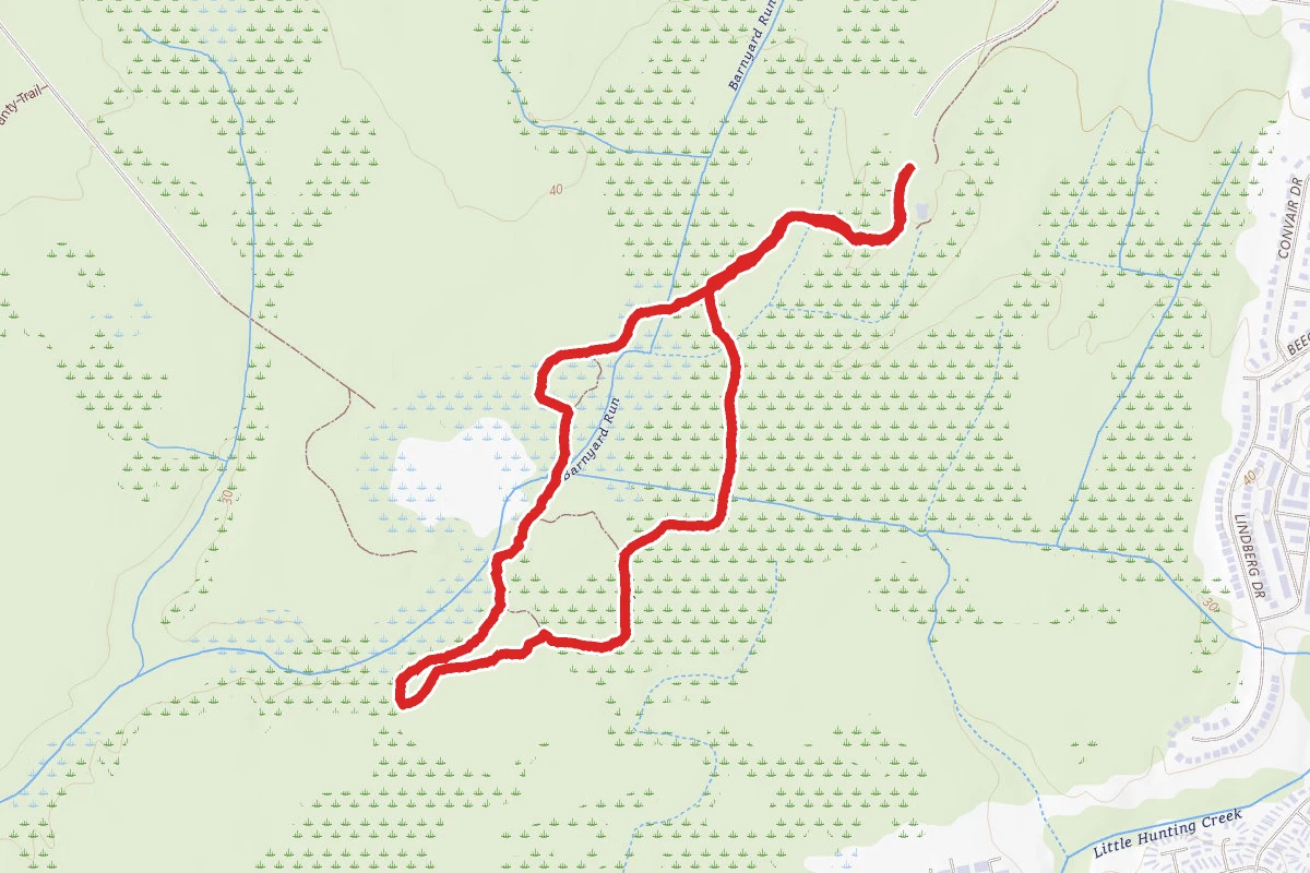 Cedar Trail, Deer Trail, and Heron Trail Loop