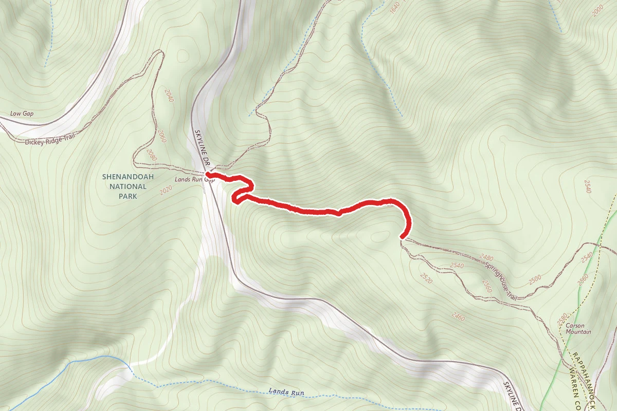 Dickey Ridge Horse Trail