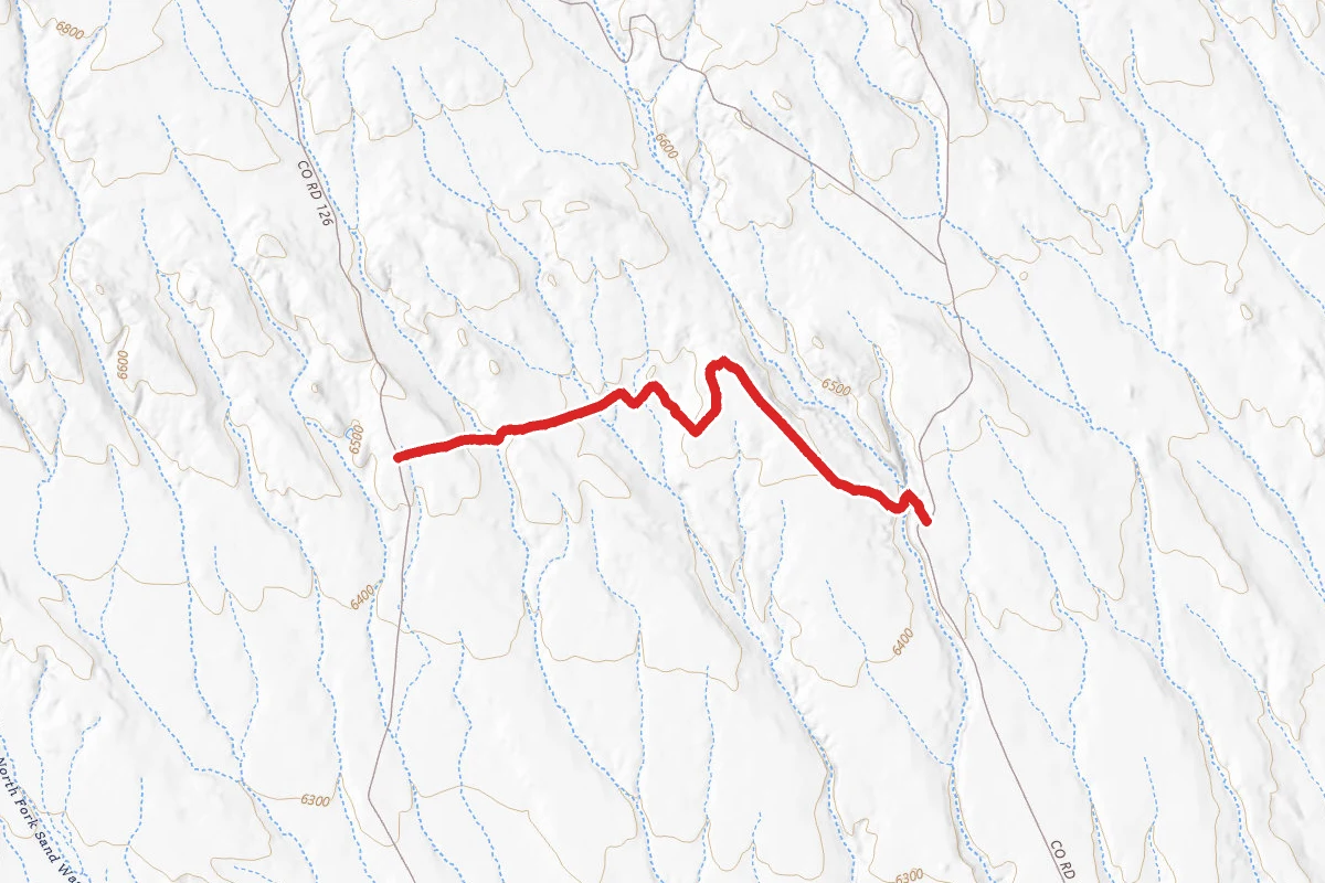 Sheepherder Spring #2 Road route map