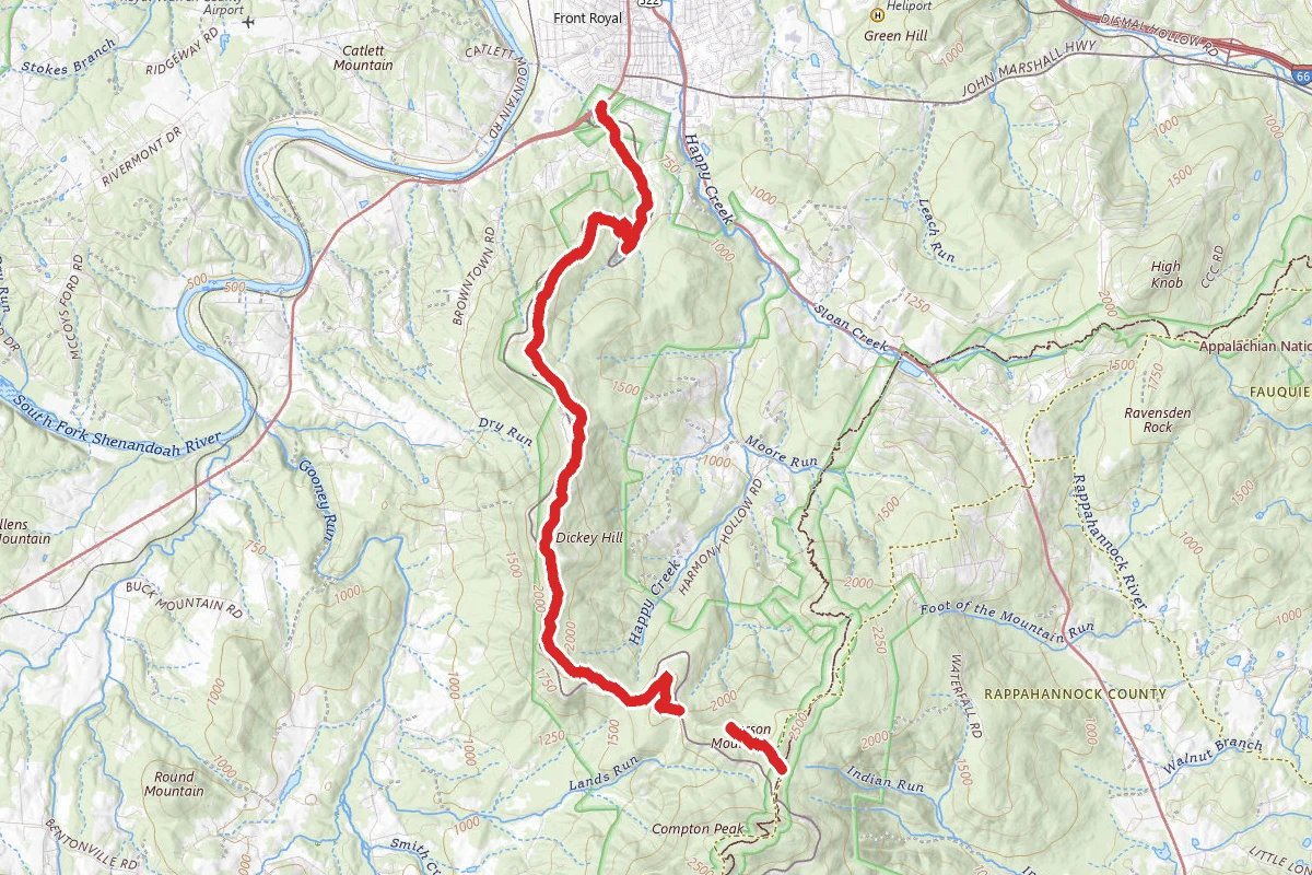 Dickey Ridge Trail