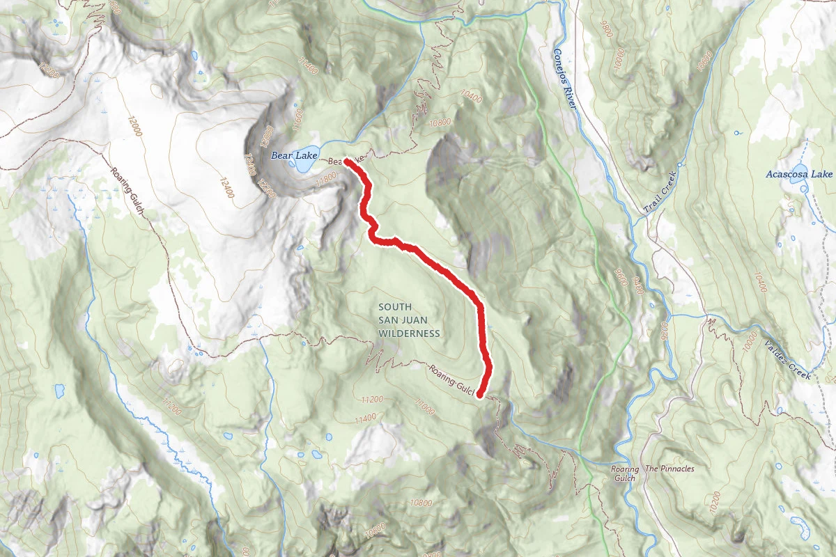 Bear Lake Cutoff Trail
