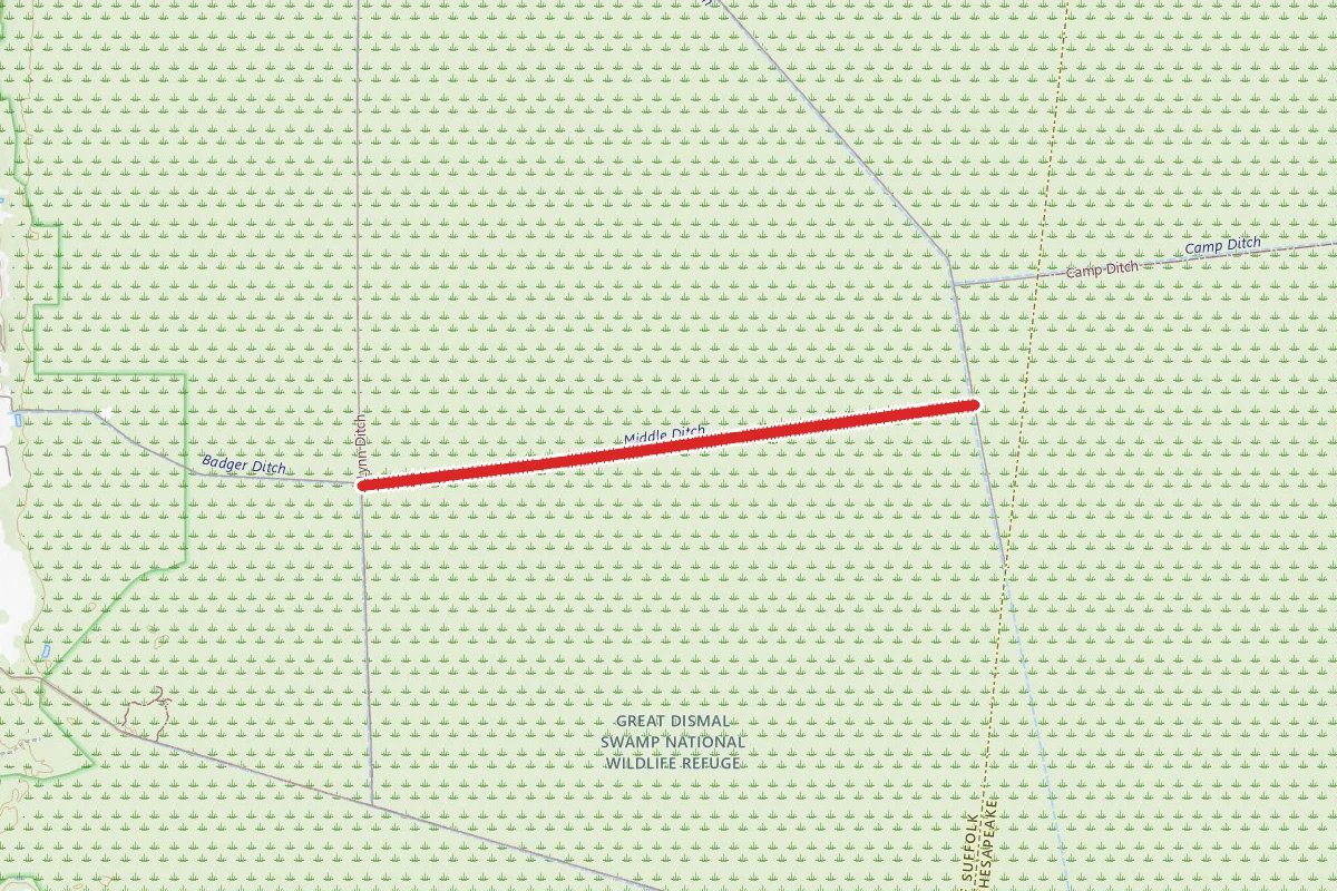 Dismal Swamp Nwr Trails