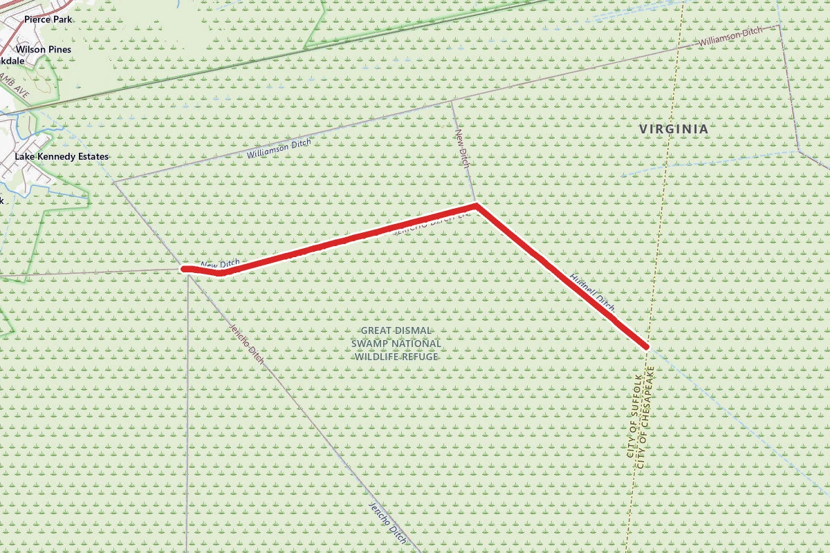 Dismal Swamp Nwr Trails