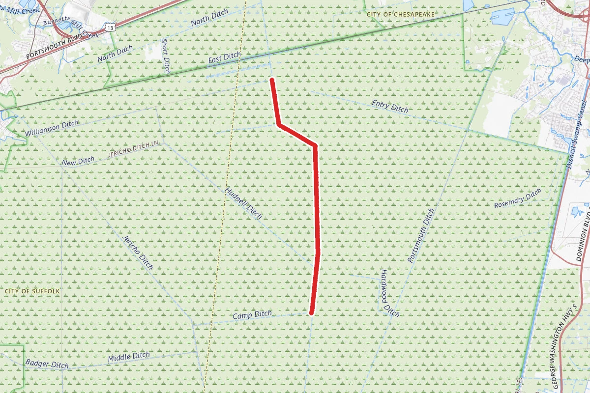 Dismal Swamp Nwr Trails