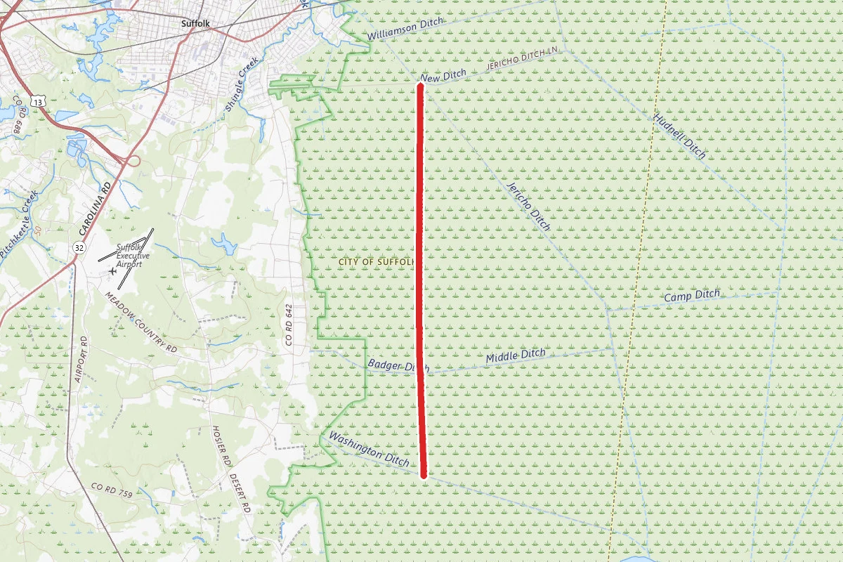 Dismal Swamp Nwr Trails