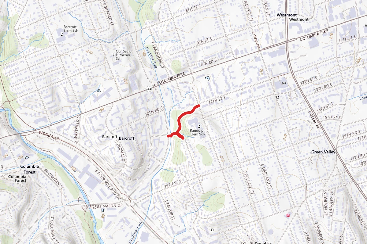 Doctors Run Park Trail