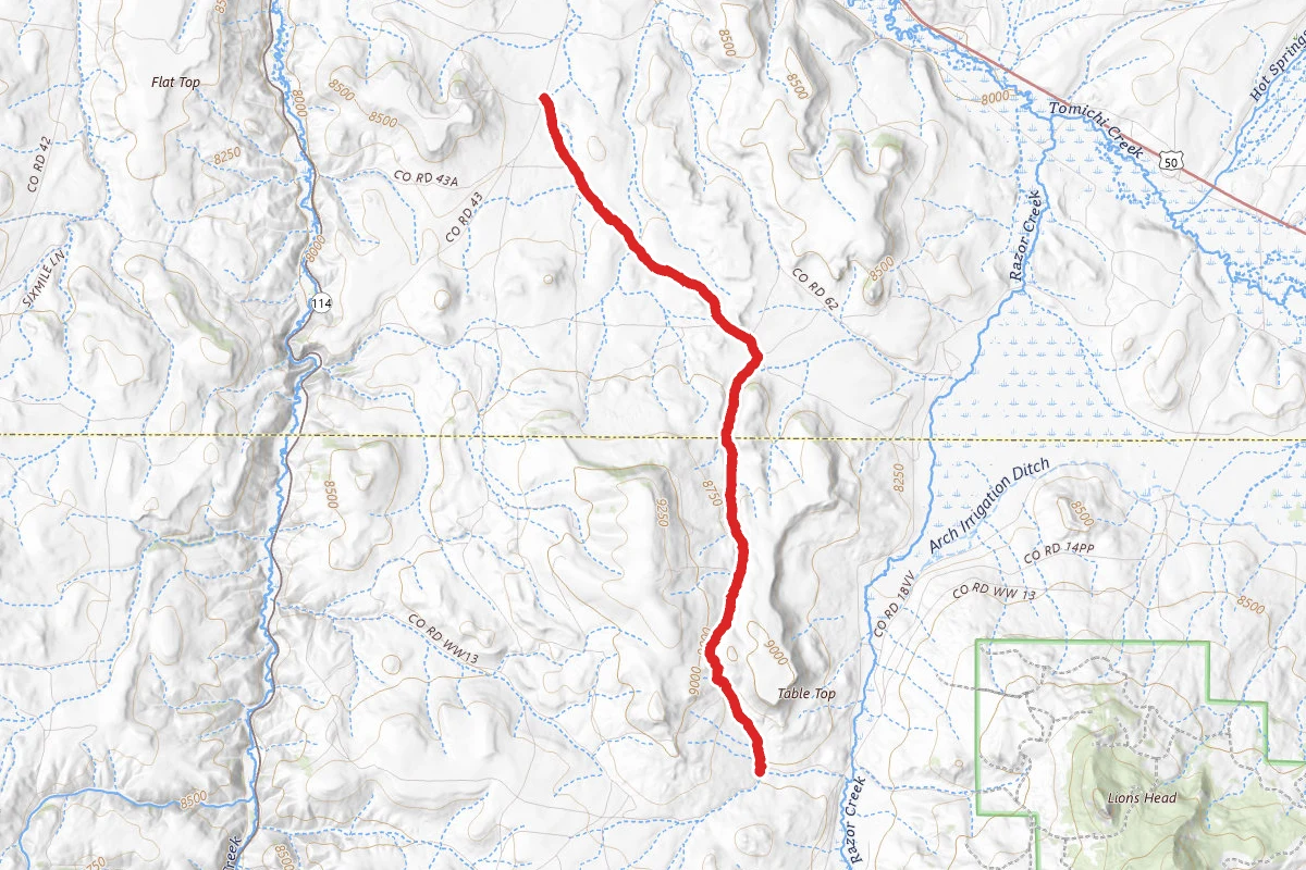 Long Gulch/Table Mountain Road