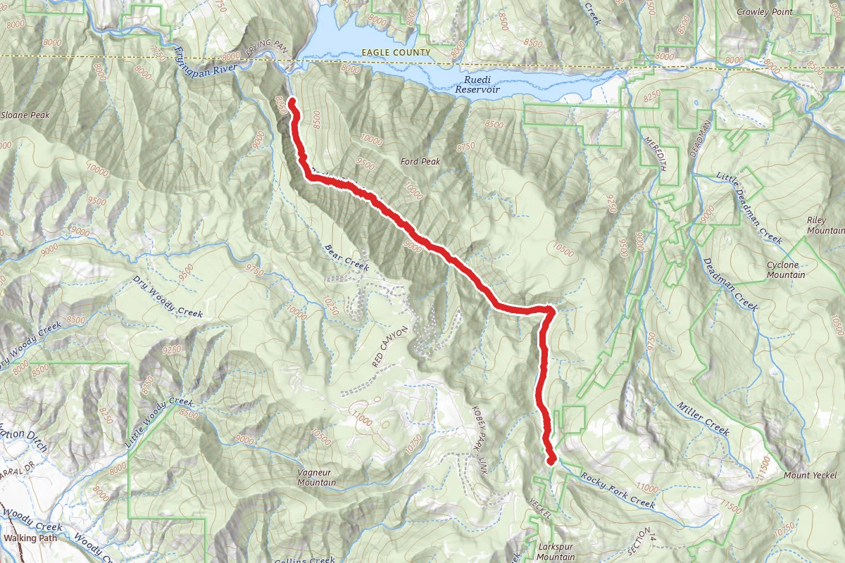 Rocky Fork Trail