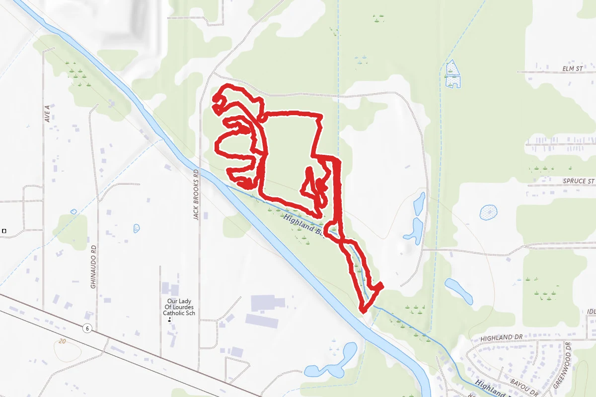 Jack Brooks Park Trail