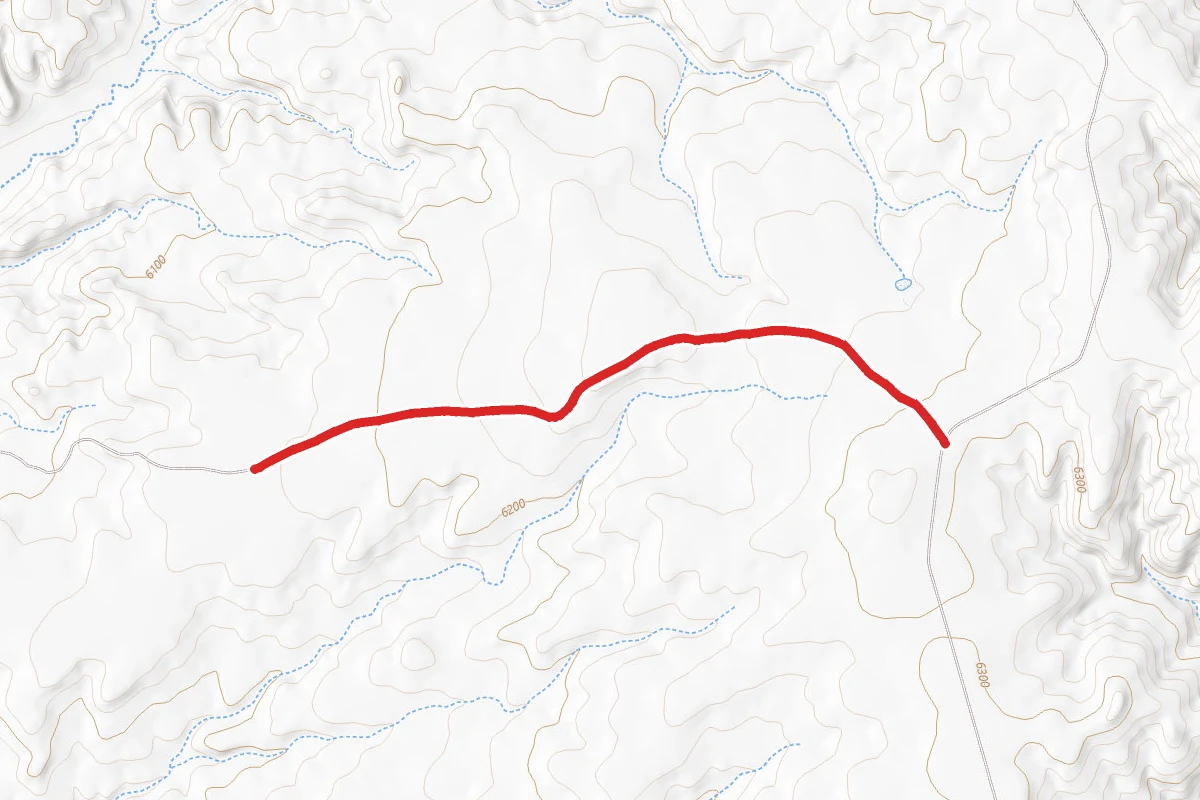 Upper Yellowcat Wash Road