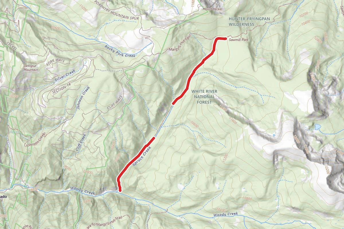 Aspen-Norrie Trail