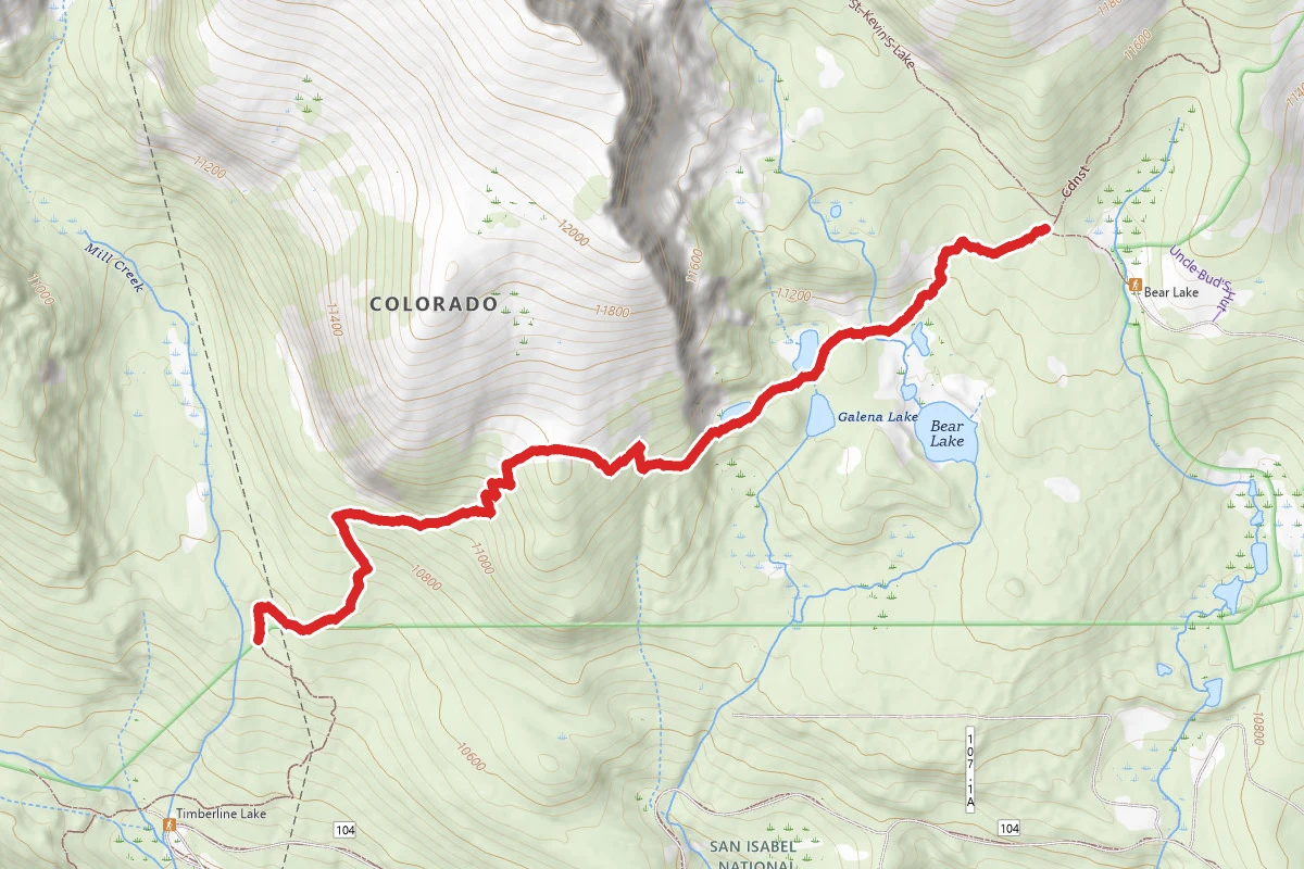 Colorado Trail Segment 9