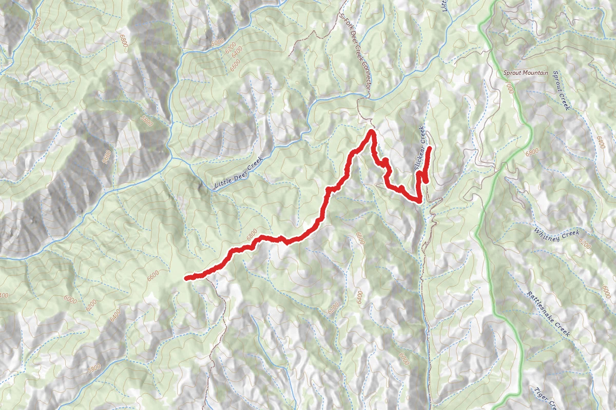 Slickear Ridge
