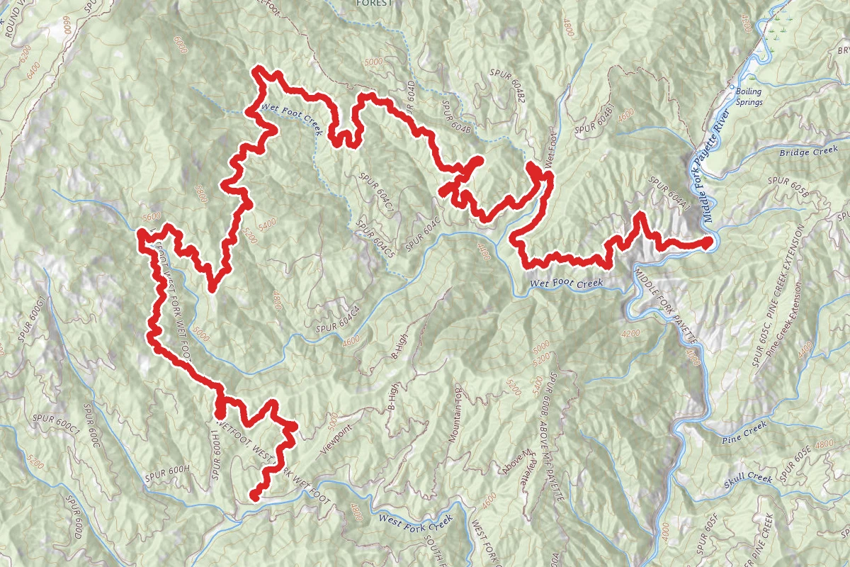West Fork Wet Foot