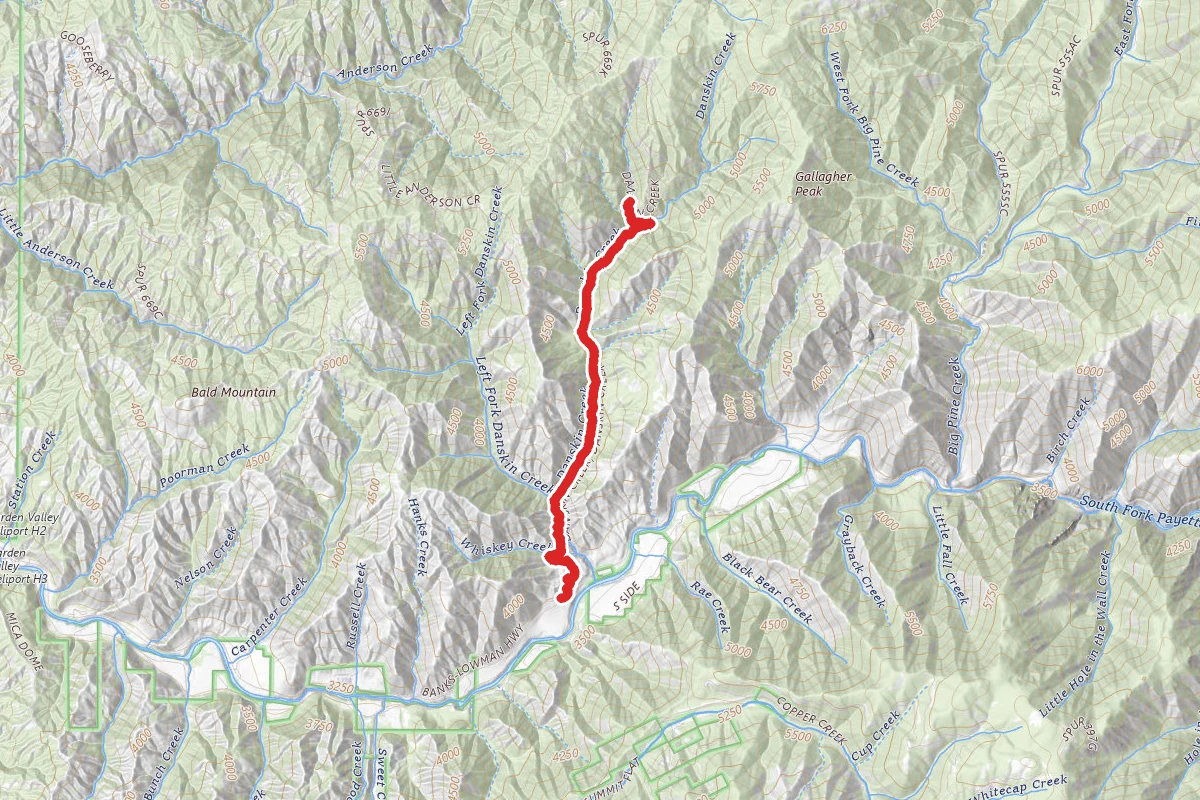 Danskin Creek