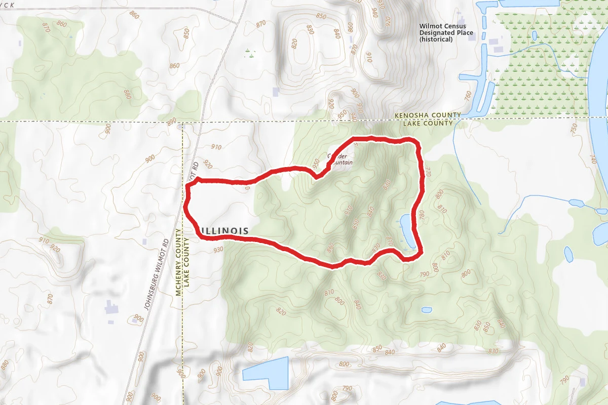 Gander Mountain Loop Trail