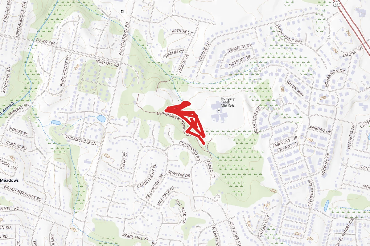 Dunncroft/Castle Point Park Disc Golf Course