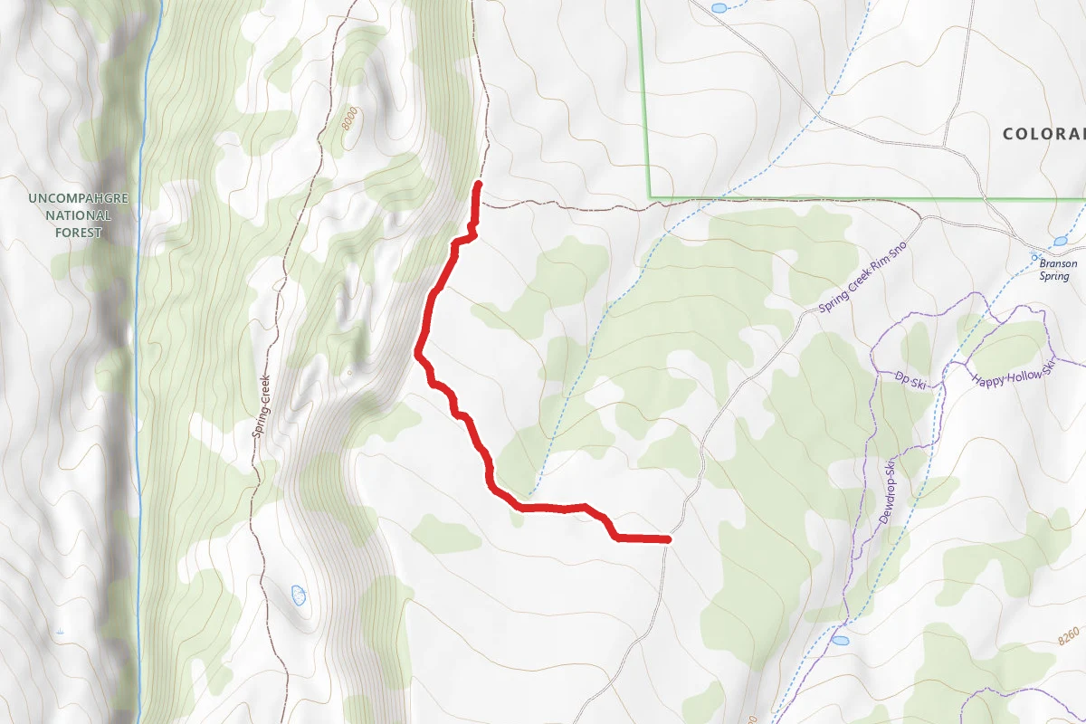 Spring Creek Spur A Trail
