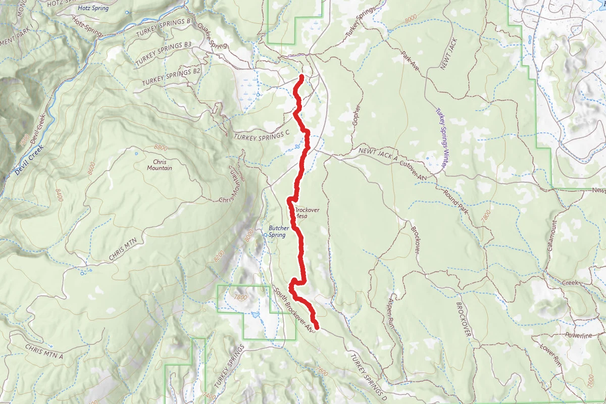 Circle T Atv Trail
