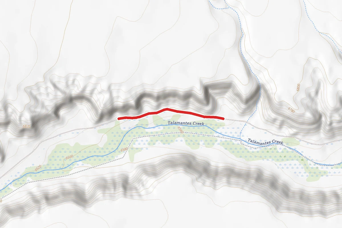 Winter Headquarters Road route map