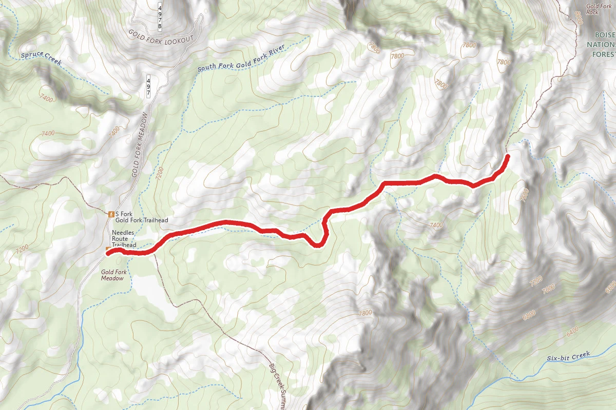 Needles Route