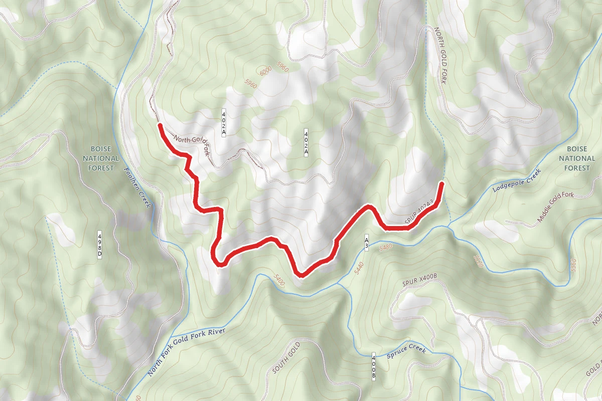 Middle Gold Fork South