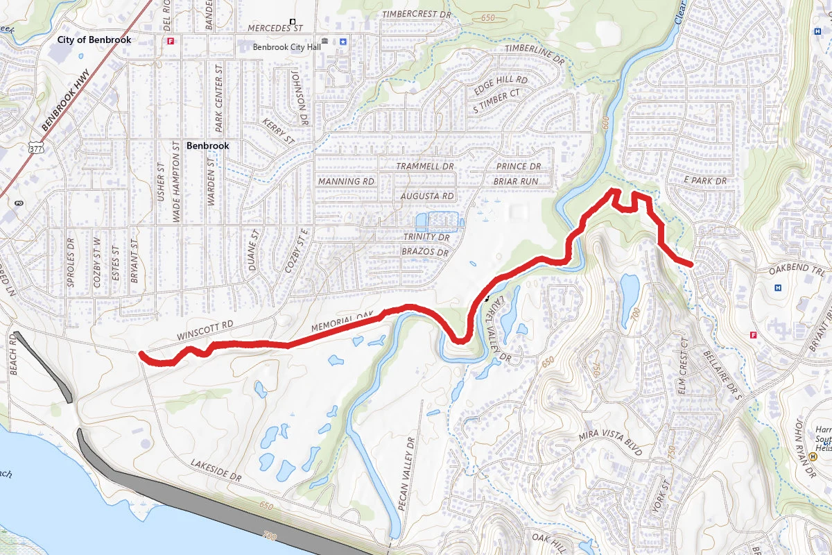 Trinity River Trail (Oakmont Park)