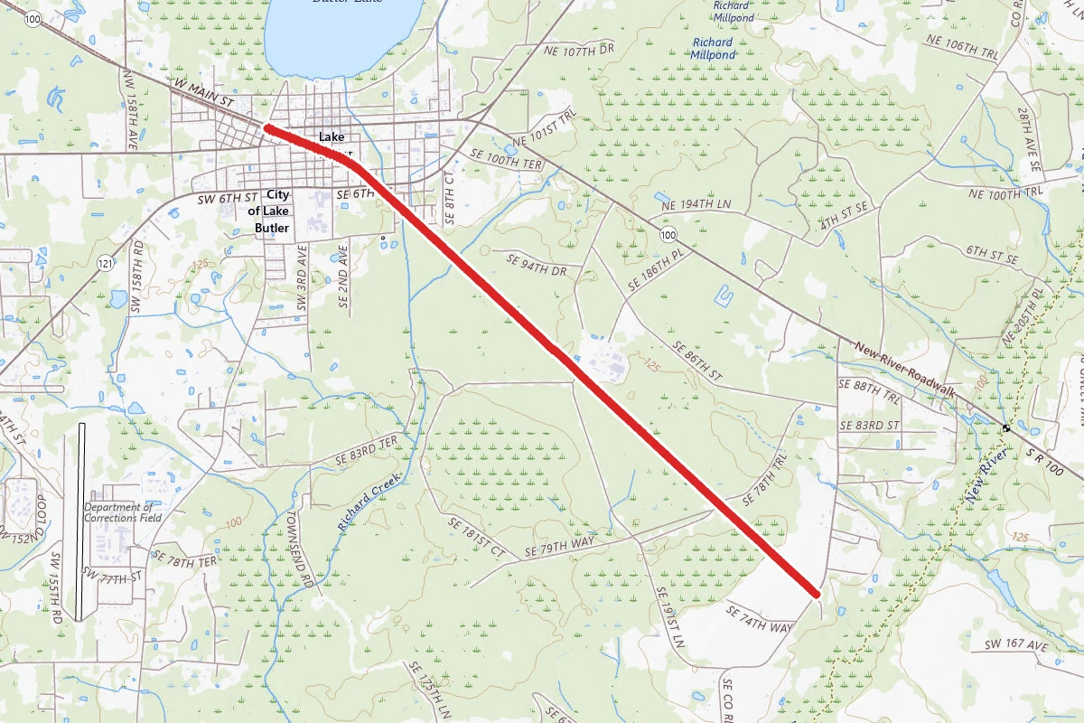 Palatka-Lake Butler State Trail