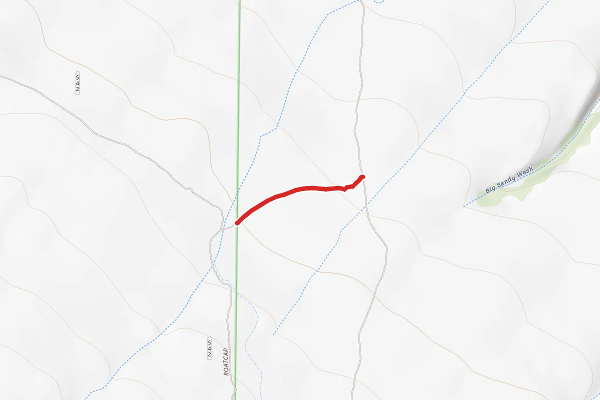 Roatcap Road route map